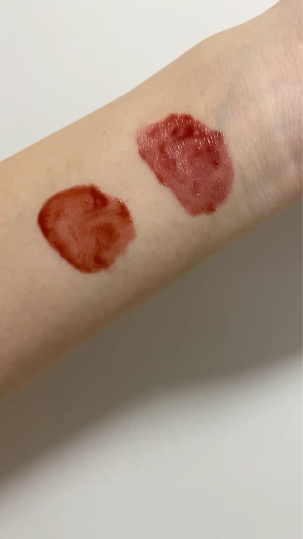 ジューシーラスティングティント/rom&nd/リップティントを使ったクチコミ（3枚目）