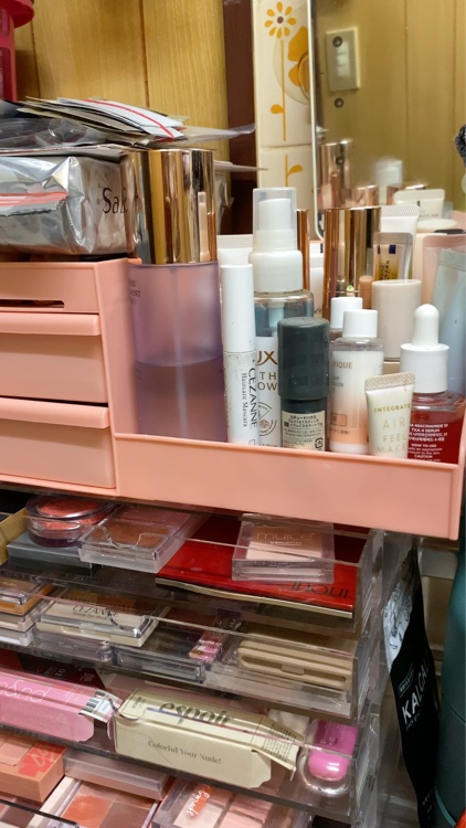 重なるアクリルケース２段引出・大/無印良品/その他化粧小物を使ったクチコミ（1枚目）