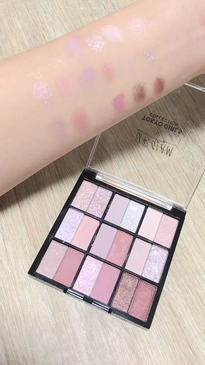 18カラーアイパレット/U R GLAM/アイシャドウパレットの人気ショート動画