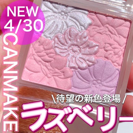 グロウフルールチークス(ブレンドタイプ)/キャンメイク/パウダーチークの人気ショート動画