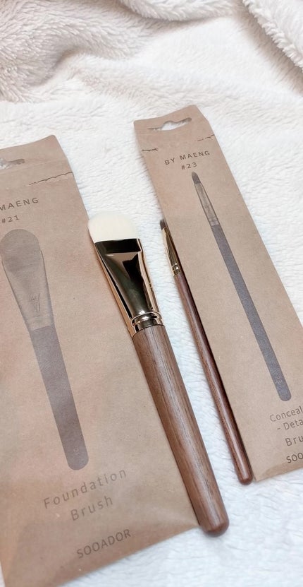 BY MAENG #21 ファンデーションブラシ/SOOA DOR/メイクブラシの人気ショート動画