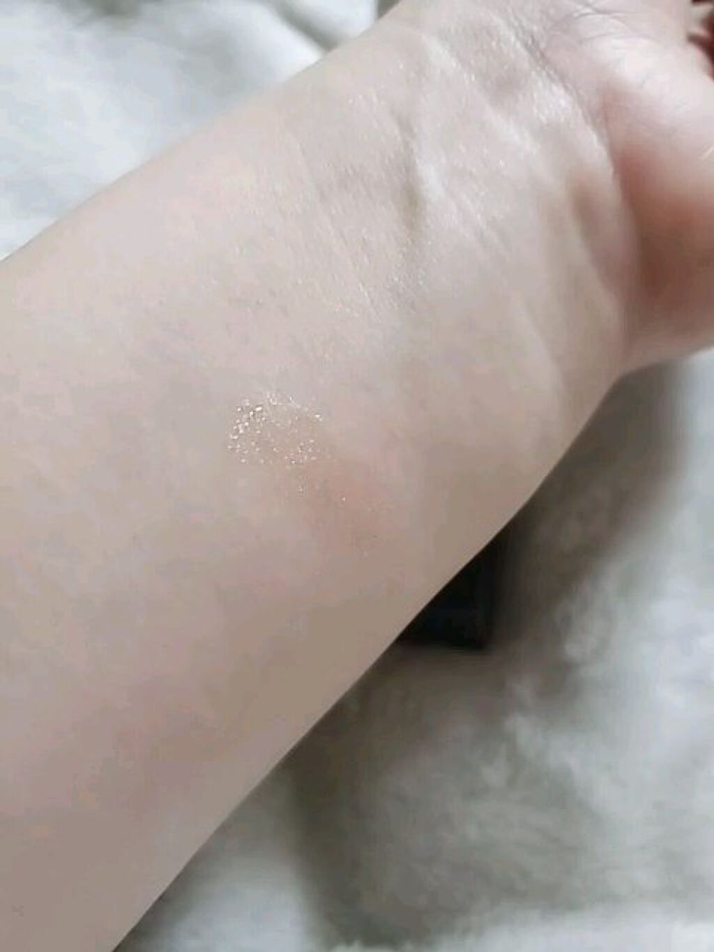 グリッター シャドウ カラー/rom&nd/グリッターを使ったクチコミ（3枚目）