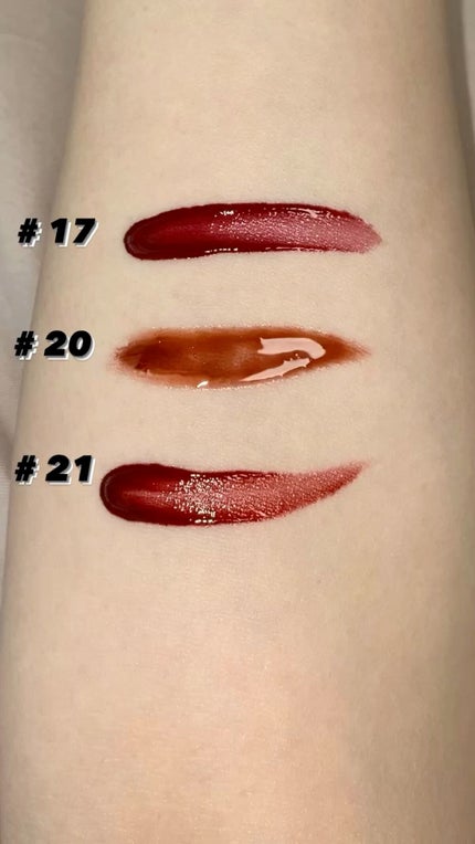 ジューシーラスティングティント/rom&nd/リップティントの人気ショート動画