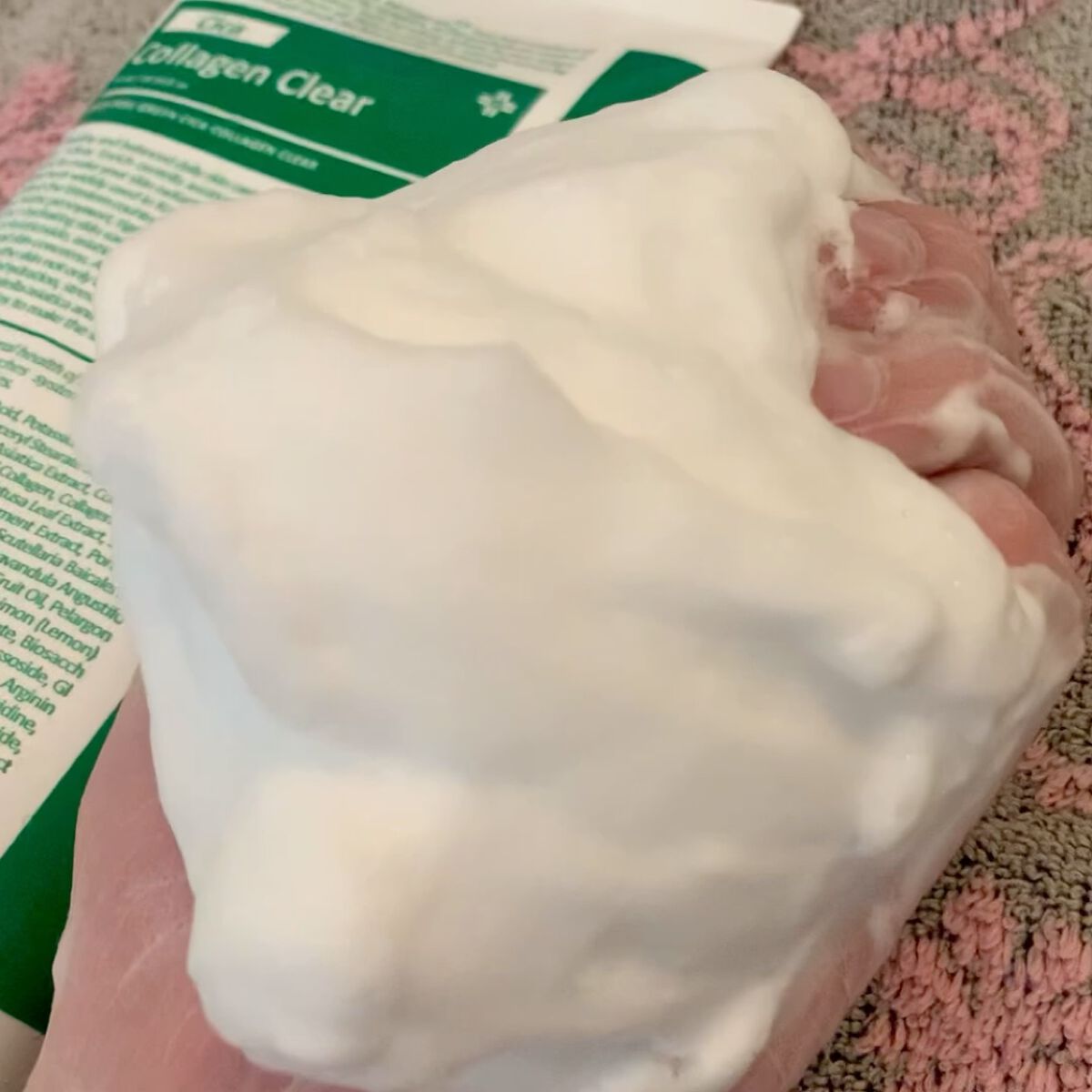 グリーンシカコラーゲンクリア/MEDIPEEL/洗顔フォームの動画クチコミ5つ目