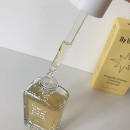 プロポリスエナジーカーミングアンプル/By Wishtrend/美容液を使ったクチコミ(3枚目)