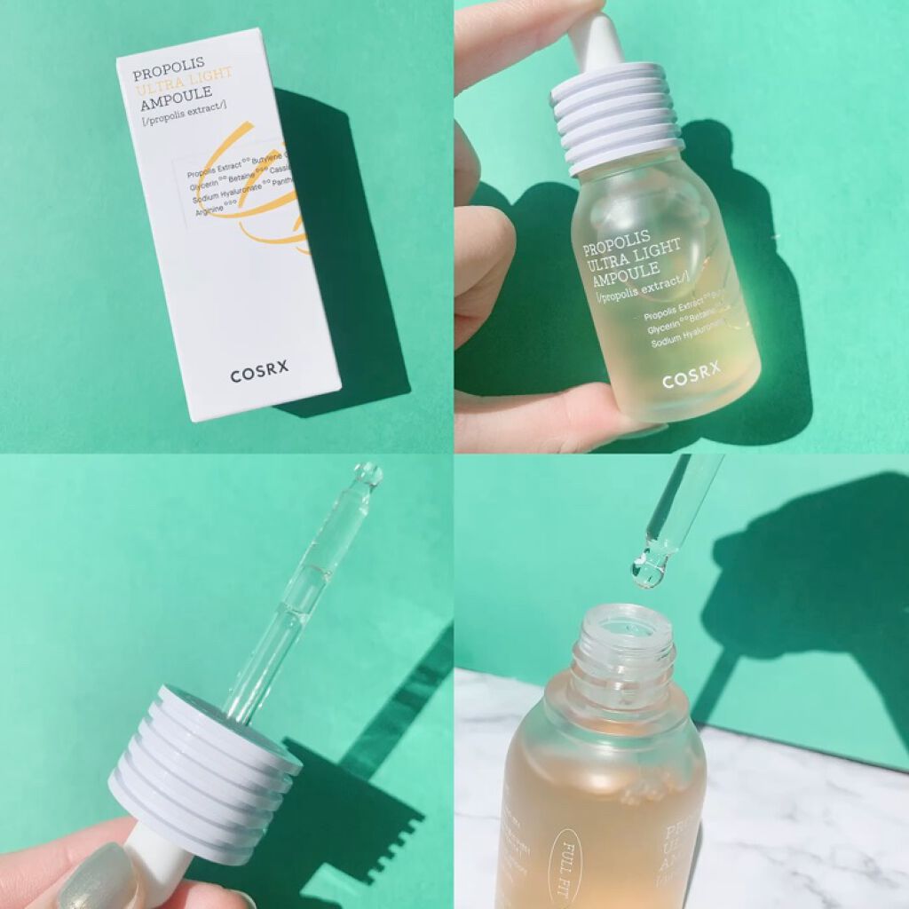 フルフィットプロポリスウルトラライトアンプル /COSRX/美容液を使ったクチコミ（2枚目）