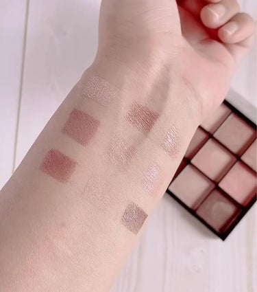 UR GLAM　BLOOMING EYE COLOR PALETTE/U R GLAM/パウダーアイシャドウを使ったクチコミ（2枚目）