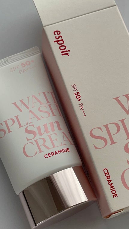 ウォータースプラッシュサンクリーム セラミド/espoir/日焼け止めクリームの人気ショート動画