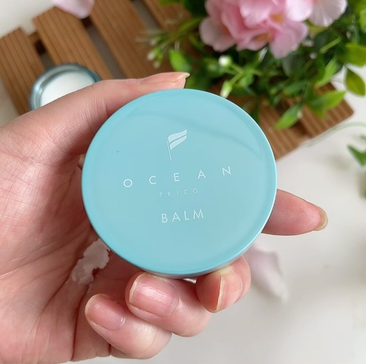 オーシャントリコ ヘアスタイリング バーム ライトブルー/OCEAN TRICO/ヘアバームの動画クチコミ5つ目