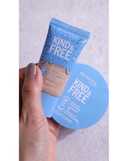 カインド&フリー モイストスキンティント/リンメル ロンドン/リキッドファンデーションを使ったクチコミ(6枚目)