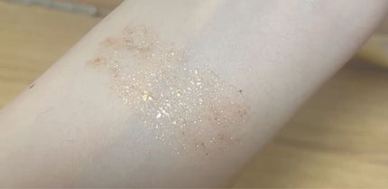 リキッド グリッター シャドウ/rom&nd/グリッターを使ったクチコミ(5枚目)