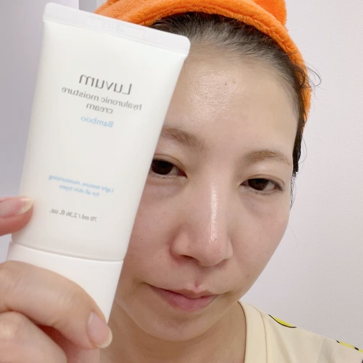 ナチュラルブランヒアルロニッククリーム/Luvum/フェイスクリームの動画クチコミ1つ目