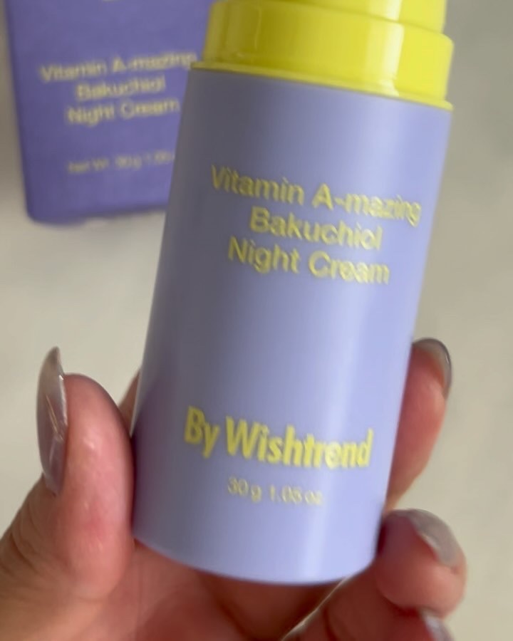 ビタミンA-mazingバクチオールナイトクリーム/By Wishtrend/フェイスクリームを使ったクチコミ（2枚目）