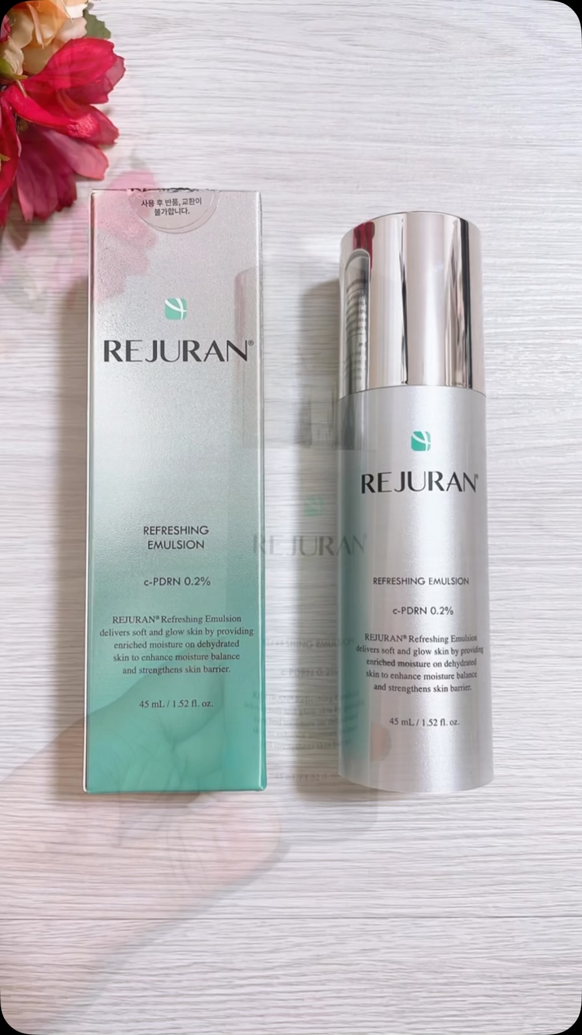 REJURAN リフレッシングエマルジョン 45ml/REJURAN COSMETICS/乳液の動画クチコミ3つ目