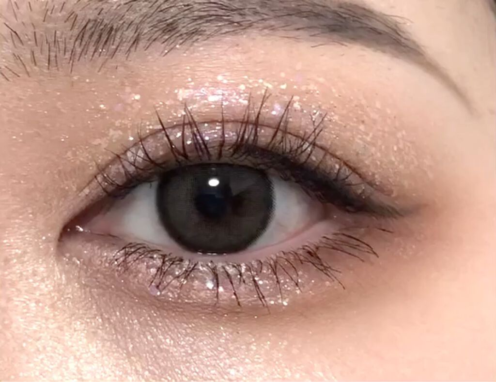 パールブリーアイグリッター/BLACK ROUGE/グリッターを使ったクチコミ（3枚目）