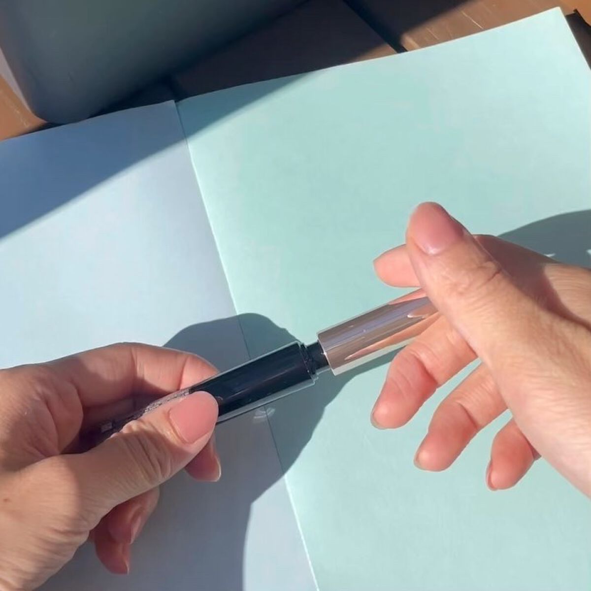 ドラマティックエッセンスマスカラ (ロング＆カール)/マキアージュ/マスカラを使ったクチコミ（3枚目）