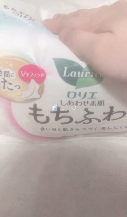 ロリエ もちふわ fit 25cm 羽つき 14コ入 (医薬部外品 )/ロリエ/ナプキンの人気ショート動画