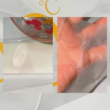 HiCA フリーズドライエッセンスマスク ナイアシンアミド15%+VC/HiCA/シートマスク・パックを使ったクチコミ(3枚目)