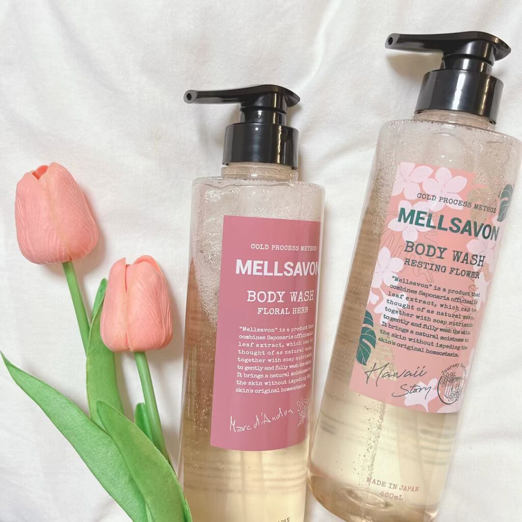 ボディウォッシュ レスティングフラワー/Mellsavon/ボディソープの人気ショート動画