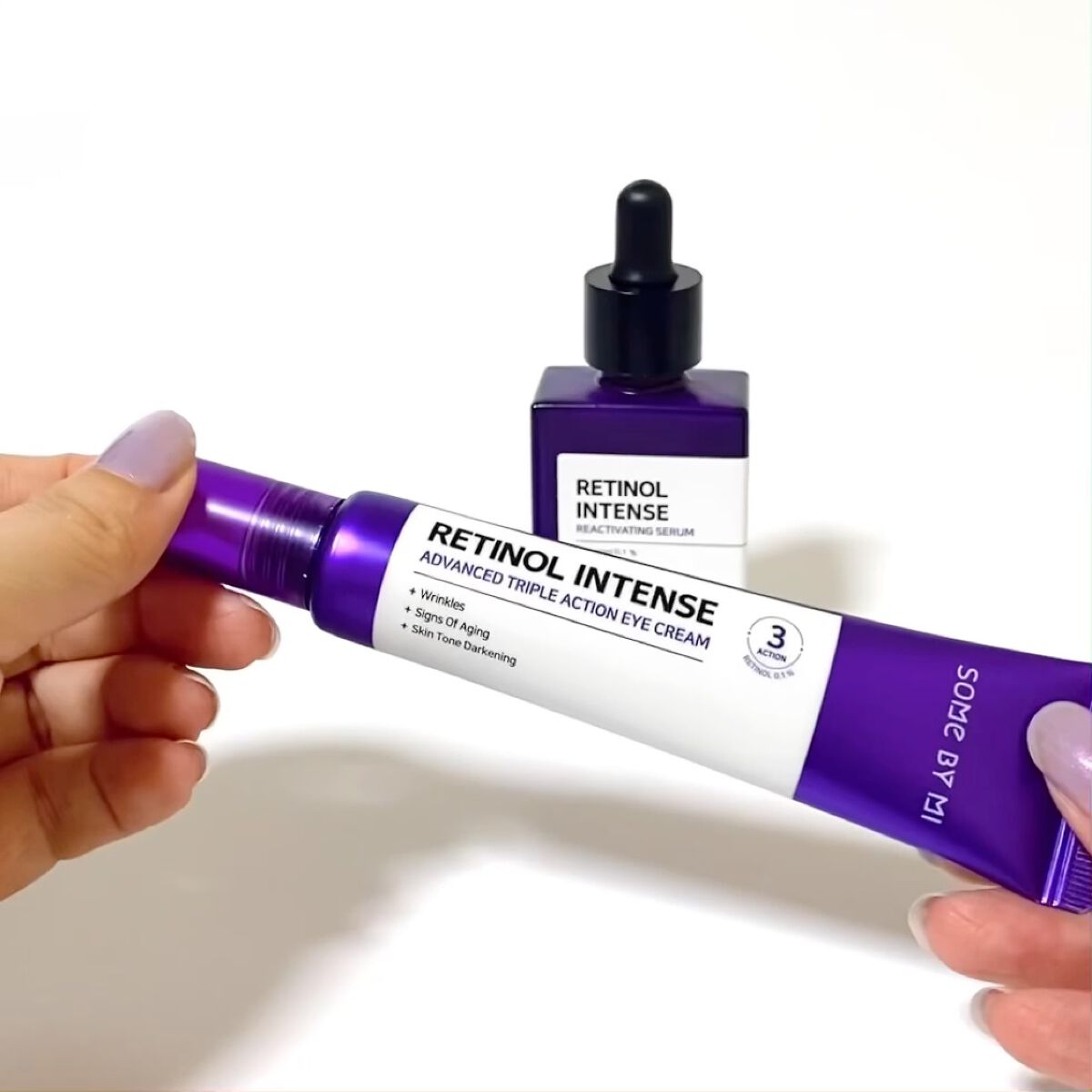 レチノールインテンシブ アドバンスドトリプルアクションアイクリーム/SOME BY MI/アイケア・アイクリームを使ったクチコミ（3枚目）