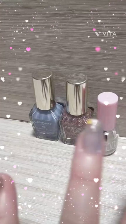 カラフルネイルズ/キャンメイク/マニキュアの人気ショート動画