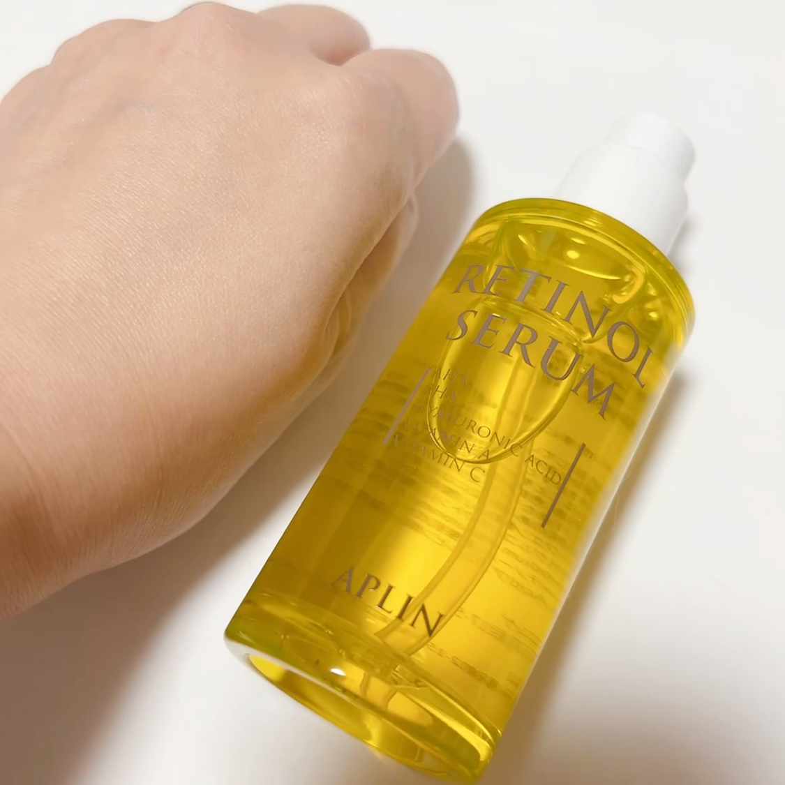 レチノールセラム/APLIN/美容液の動画クチコミ5つ目