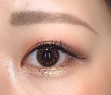 UR GLAM　EYE & CHEEK COLOR/U R GLAM/単色アイシャドウを使ったクチコミ（3枚目）