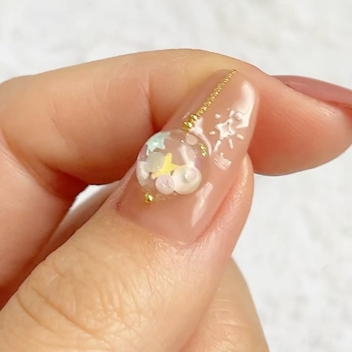 ミラーパウダー  /ネイルパフェ/ネイル用品の動画クチコミ4つ目