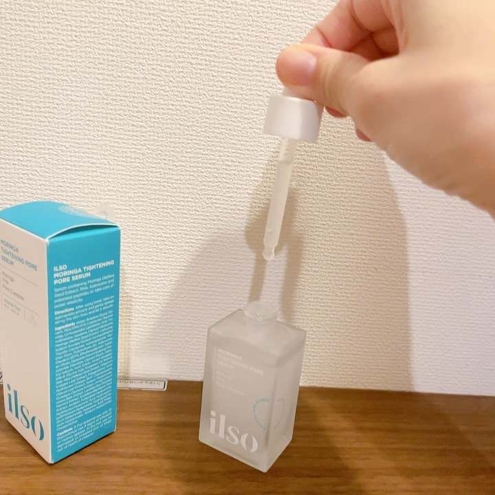 モリンガタイトニングポアセラム/ilso/美容液を使ったクチコミ（2枚目）