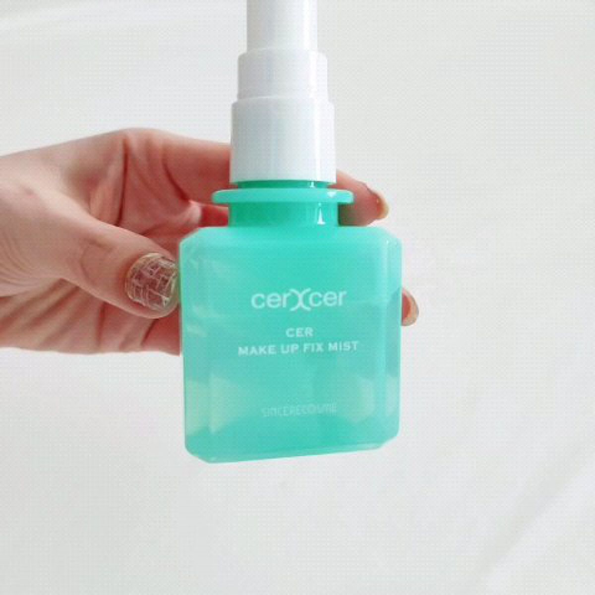 メイクアップフィックスミスト/cerXcer/フィックスミストを使ったクチコミ（3枚目）