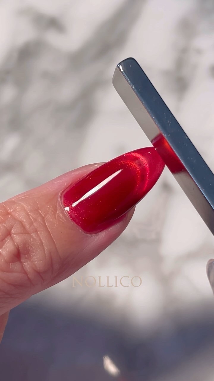 5ミクロン マグネット カラーver/ネイル工房/ジェルネイルを使ったクチコミ（1枚目）