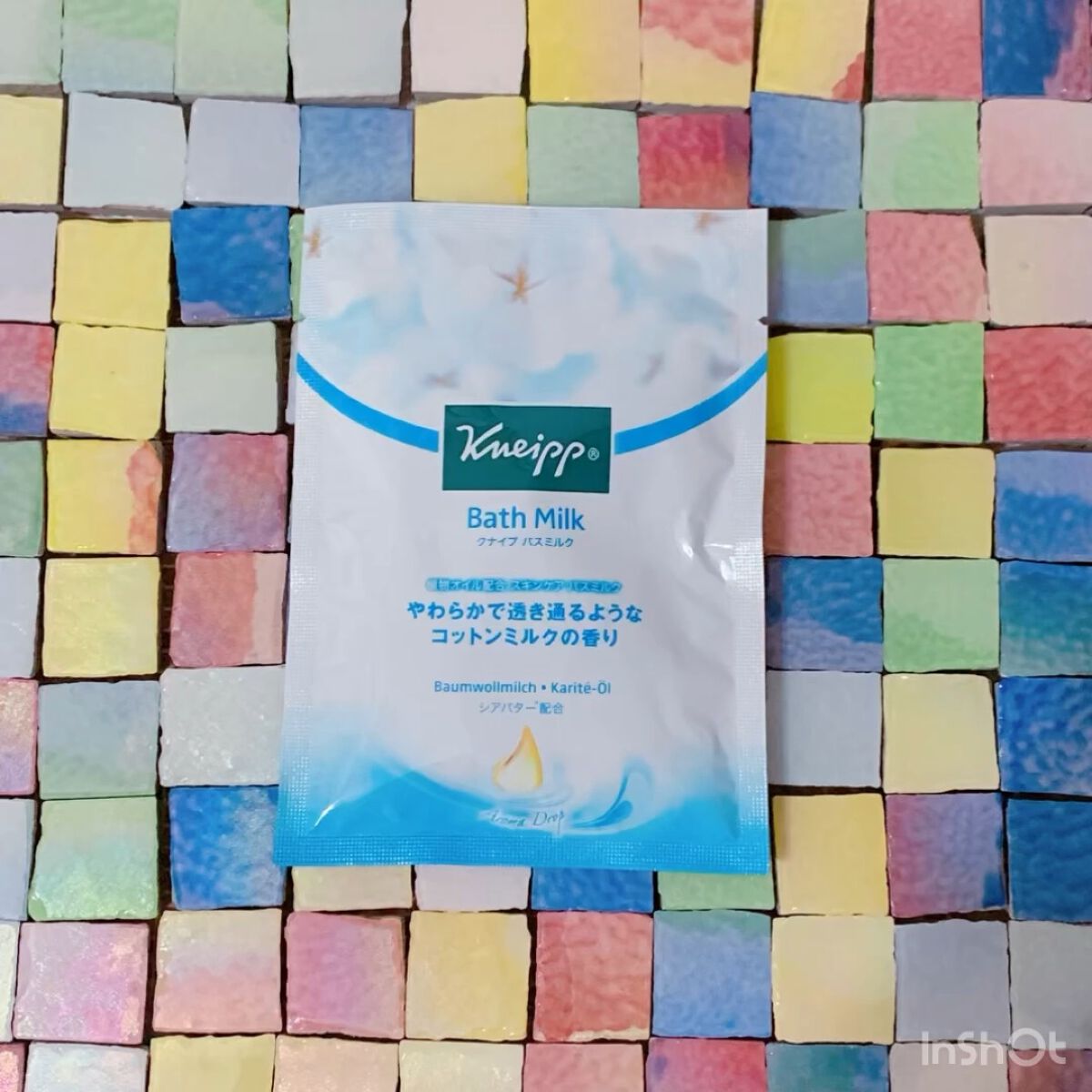 バスミルク コットンミルクの香り/クナイプ/入浴剤の動画クチコミ2つ目