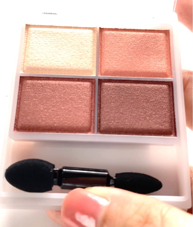 スキニーリッチシャドウ/excel/アイシャドウパレットの動画クチコミ1つ目