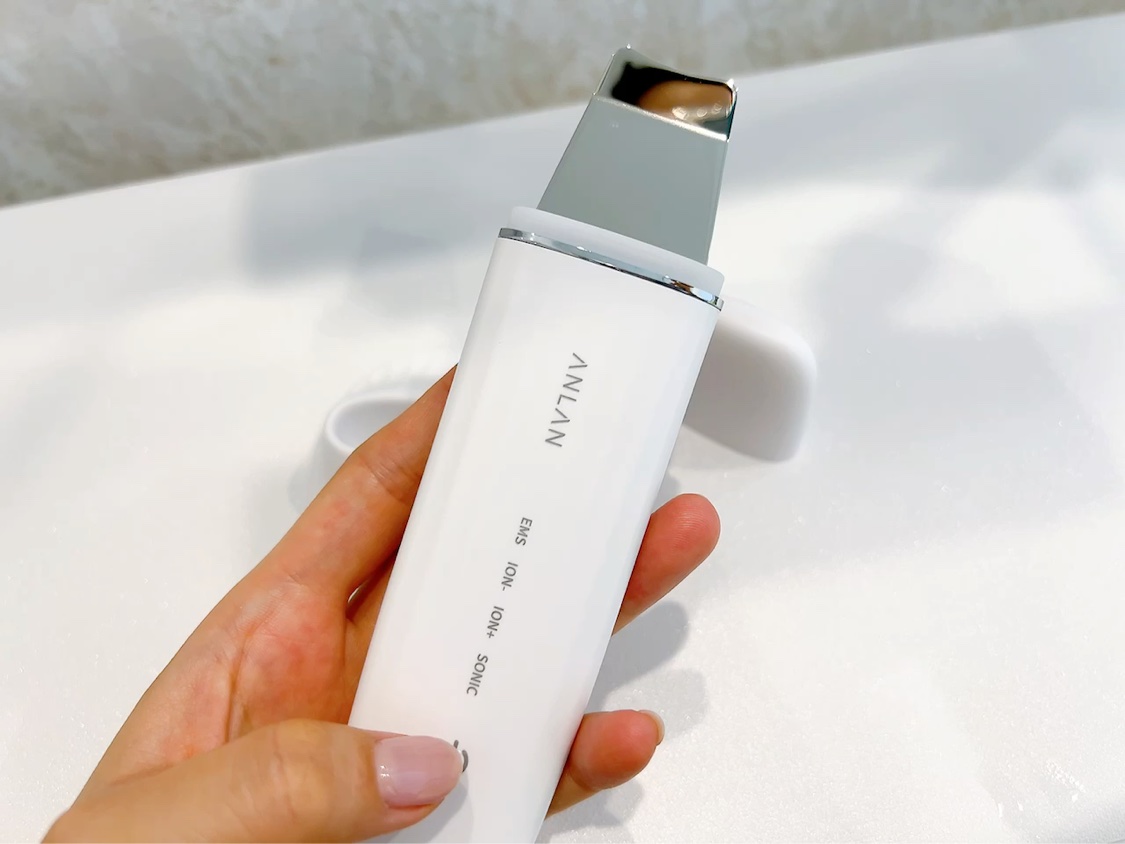 ロイヤル ウォーターピーリング IPX7完全防水/ANLAN/美顔器・マッサージを使ったクチコミ（3枚目）