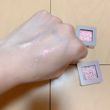 グリッタープリズム シャドウ/MISSHA/グリッターを使ったクチコミ（2枚目）