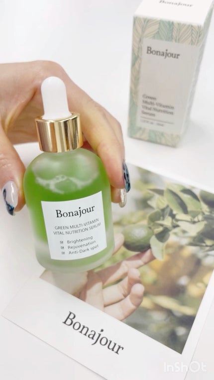 グリーンビタミンセラム/Bonajour/美容液の人気ショート動画