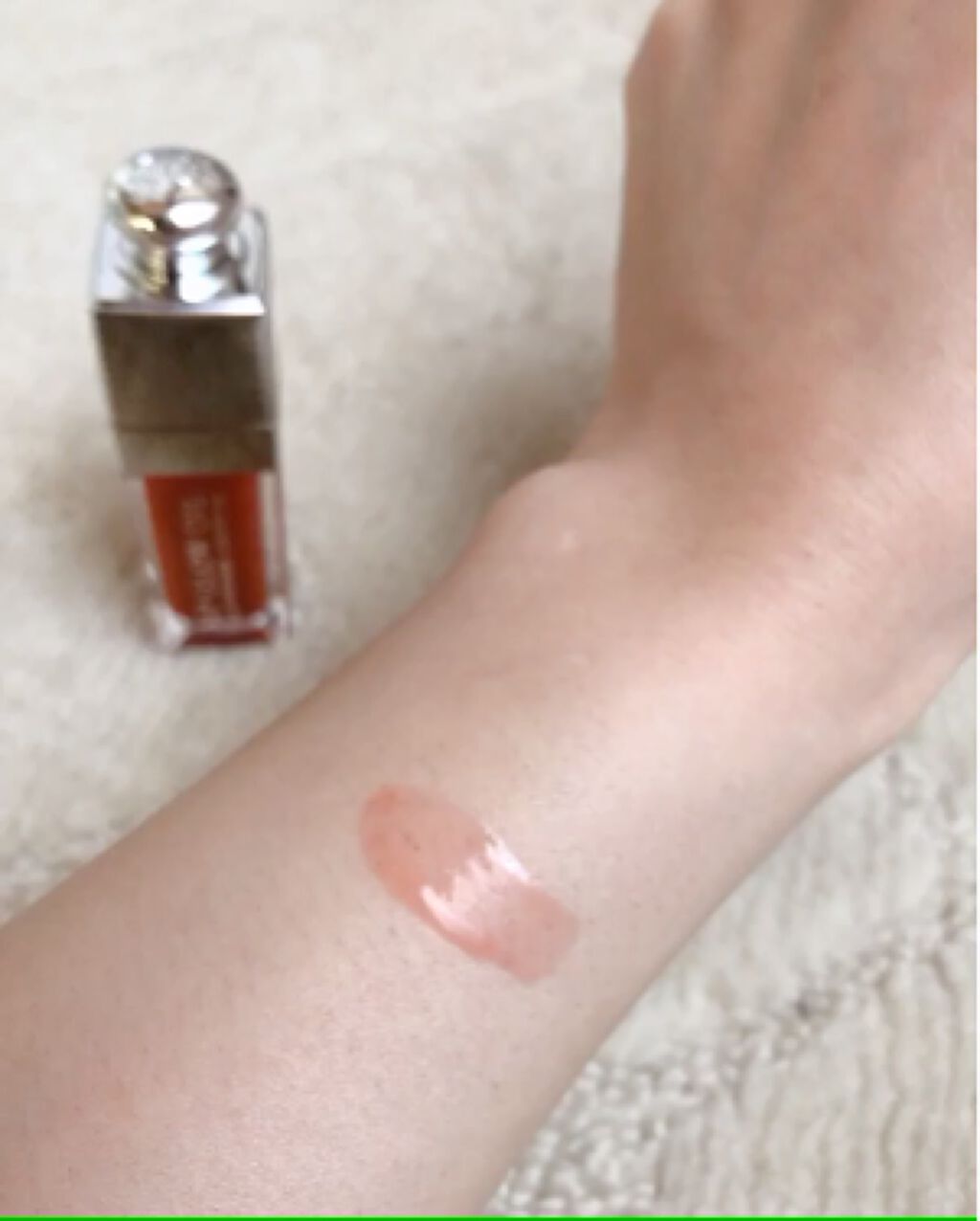 ディオール アディクト リップ グロウ オイル/Dior/リップグロスを使ったクチコミ（2枚目）