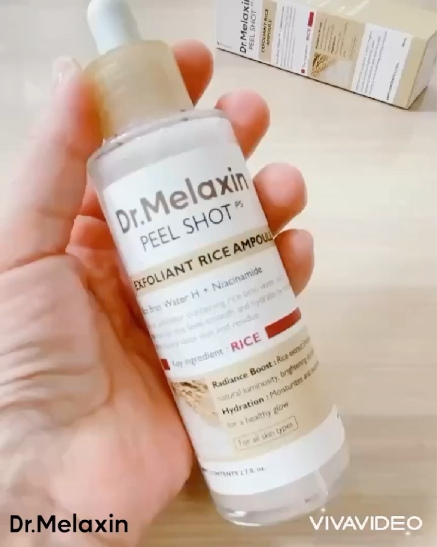 白米ピールショットゴマージュアンプル/Dr.Melaxin/美容液を使ったクチコミ（3枚目）