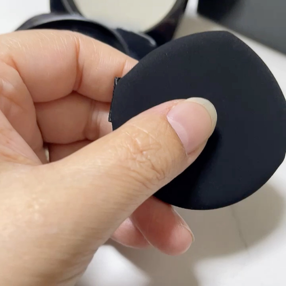 レイヤリングフィット グロークッションEX/TFIT/クッションファンデーションを使ったクチコミ（3枚目）