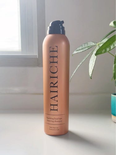 HAIRICHE スパークリングヘッドスパクレンジングシャンプーのクチコミ「HAIRICHE
スパークリングヘッドスパクレンジングシャンプー

10000ppmの超濃密炭.....」（2枚目）