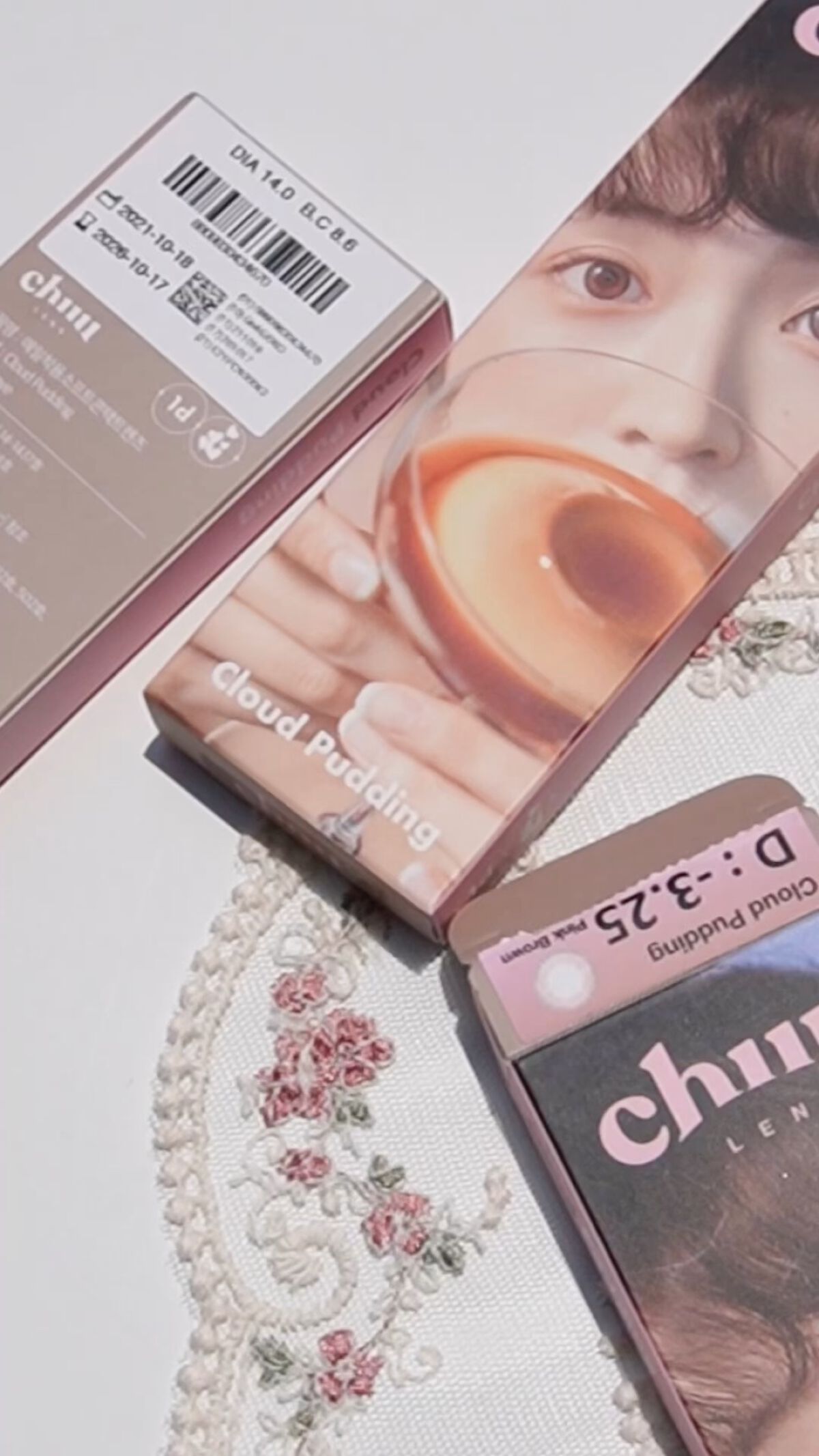 Cloud Pudding /chuu LENS/カラーコンタクトレンズを使ったクチコミ（1枚目）