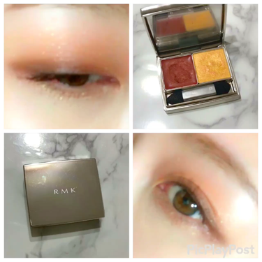 ゴールドインプレッション アイズ/RMK/ジェル・クリームアイシャドウの動画クチコミ1つ目