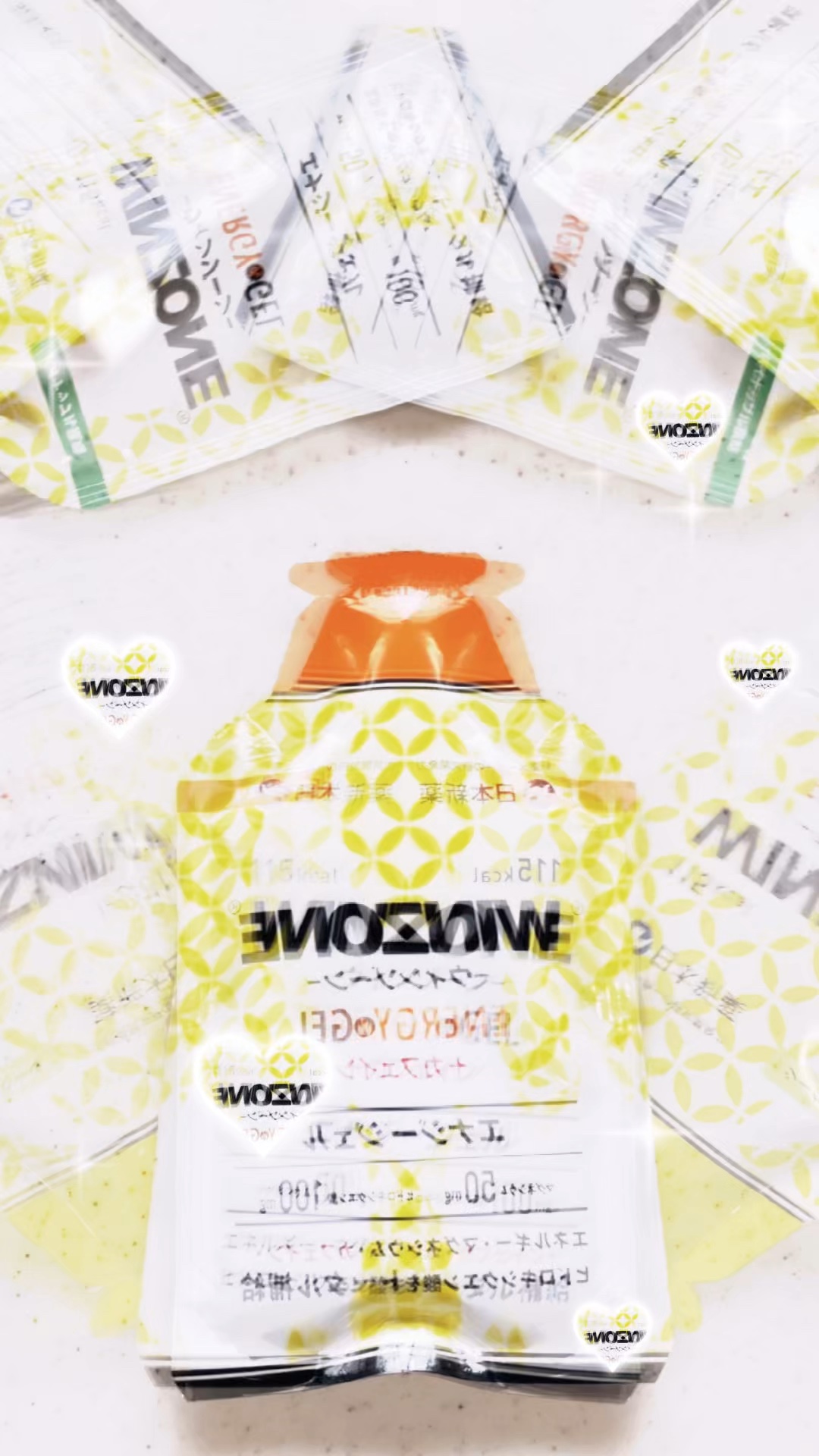 エナジージェル/WINZONE/バランス栄養食を使ったクチコミ（1枚目）