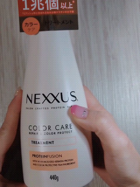 ネクサス リペア＆カラープロテクト シャンプー／トリートメント/NEXXUS(ネクサス)/市販シャンプーを使ったクチコミ（3枚目）