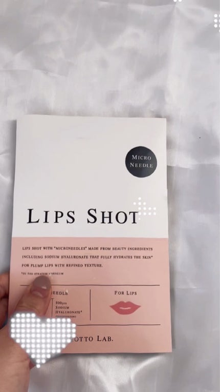 LIPS SHOT/MOTTO LAB./リップマスクを使ったクチコミ(2枚目)