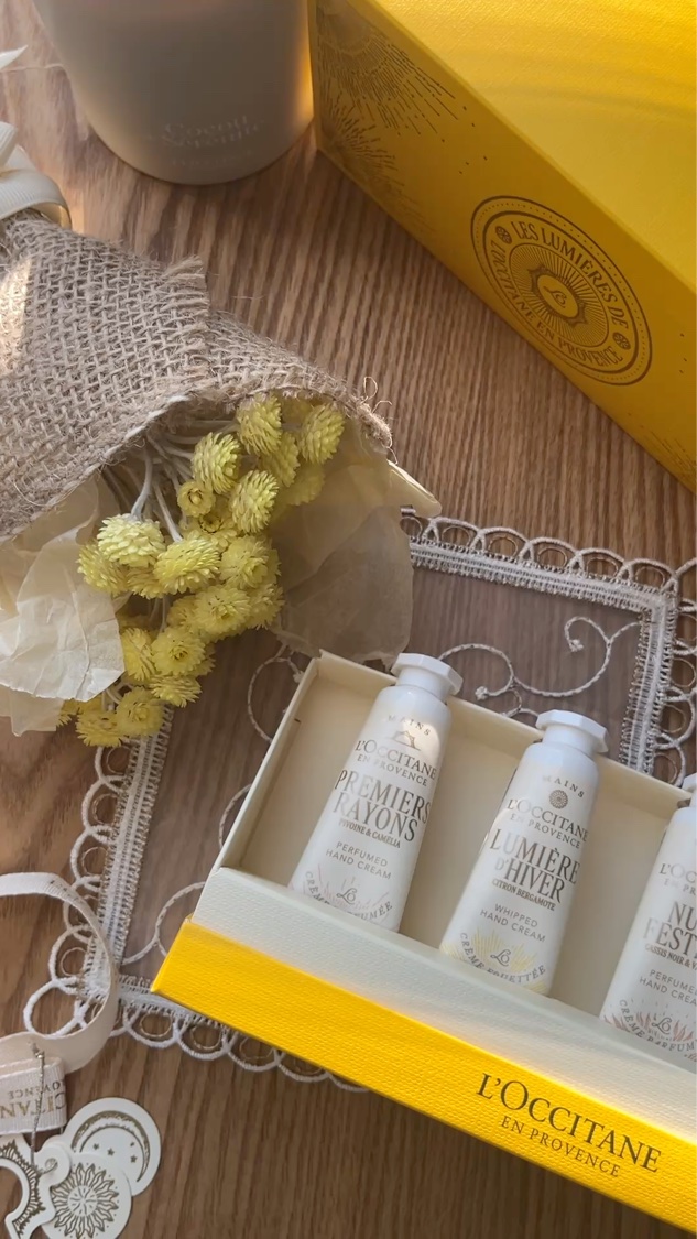 ハンドクリームGIFT FOR YOU/L'OCCITANE/その他キットセットの動画クチコミ4つ目