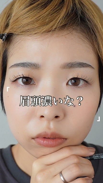 ダブルエンドアイブロウブラシ スマッジタイプ/ロージーローザ/メイクブラシの人気ショート動画