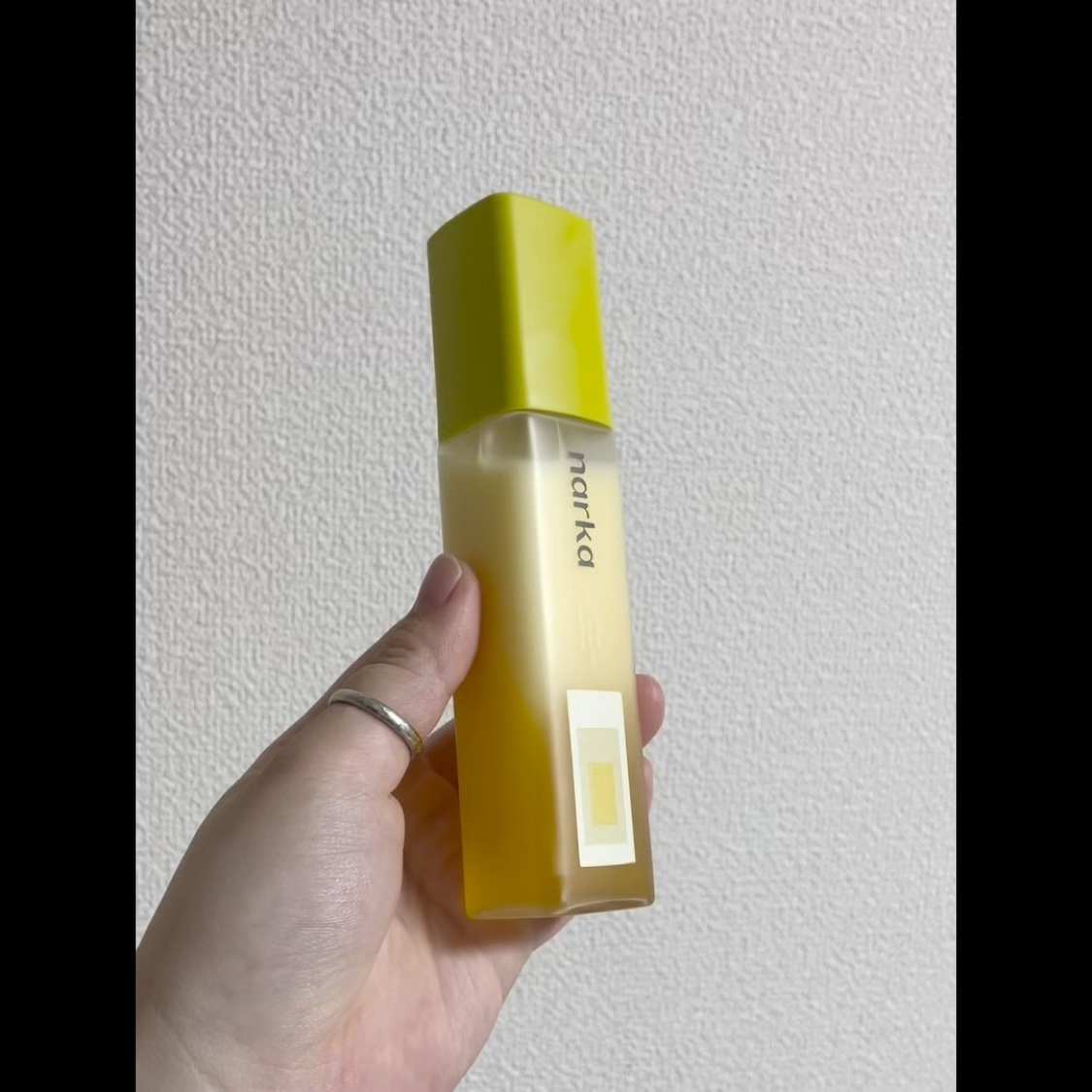 クリーミーベールヘアミスト サンセットハニー/narka/ヘアミストを使ったクチコミ（3枚目）