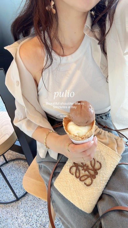 首肩マッサージ機/Pulio/ネックマッサージャーを使ったクチコミ(1枚目)