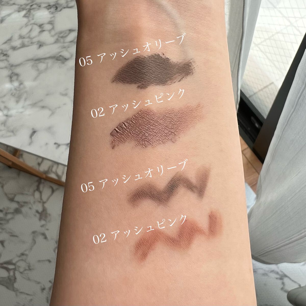 ＊エテュセ
　アイエディション
　05 アッシュオリーブ（ブロウマスカラ、ブロウライナー）
⁡
10月20日(木)発売のアイテムです☺️
⁡
新色のアッシュオリーブは、ナチュラルな仕上がりですが、
使うことでブラウンでは出せないような透明感